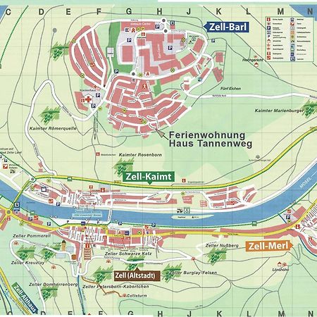Haus Tannenweg Daire Zell an der Mosel Dış mekan fotoğraf