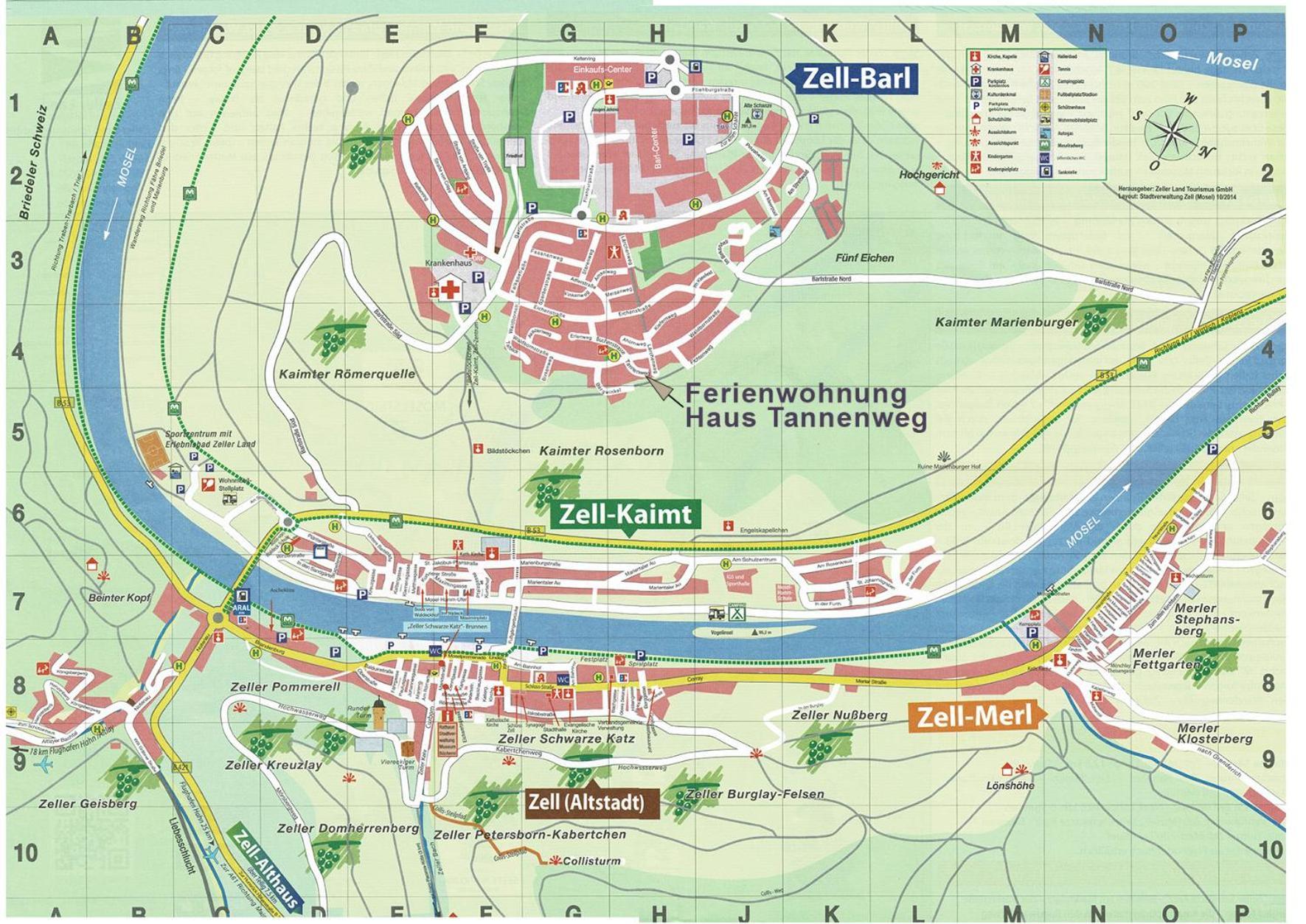 Haus Tannenweg Daire Zell an der Mosel Dış mekan fotoğraf